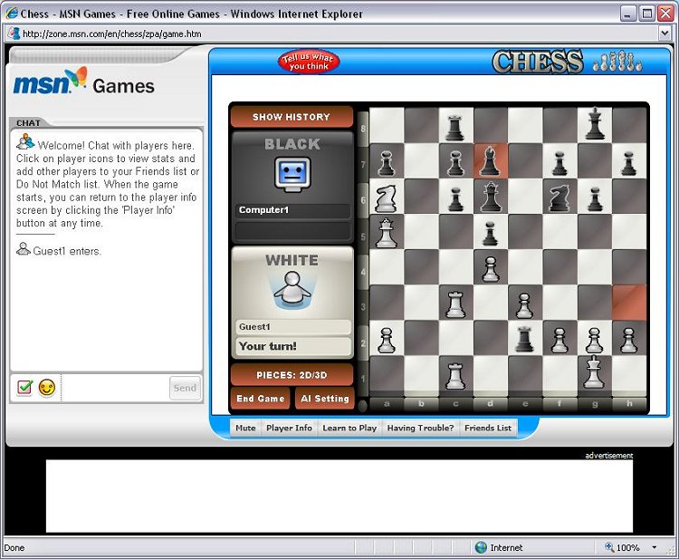 MSN Games Chess 